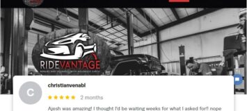 Ridevantage Website